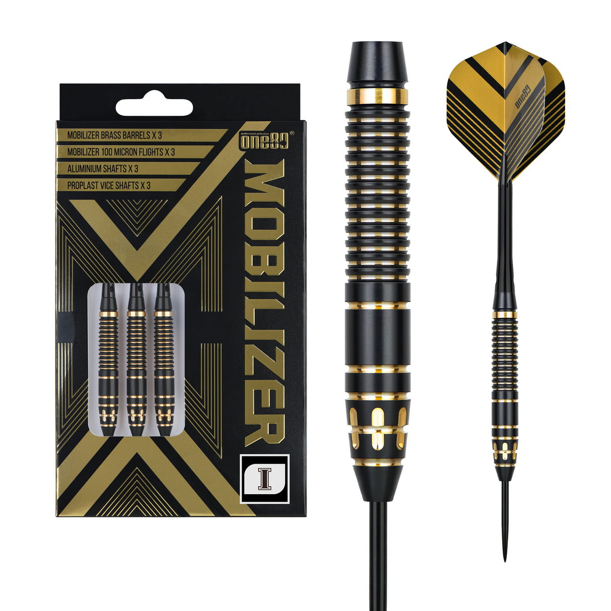 ONE80 Mobilizer 01 Brass Steeltip