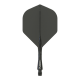 WINMAU FUSION FLIGHT & SHAFT Black