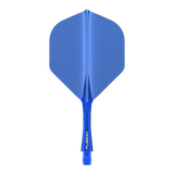 WINMAU FUSION FLIGHT & SHAFT AZURE BLUE