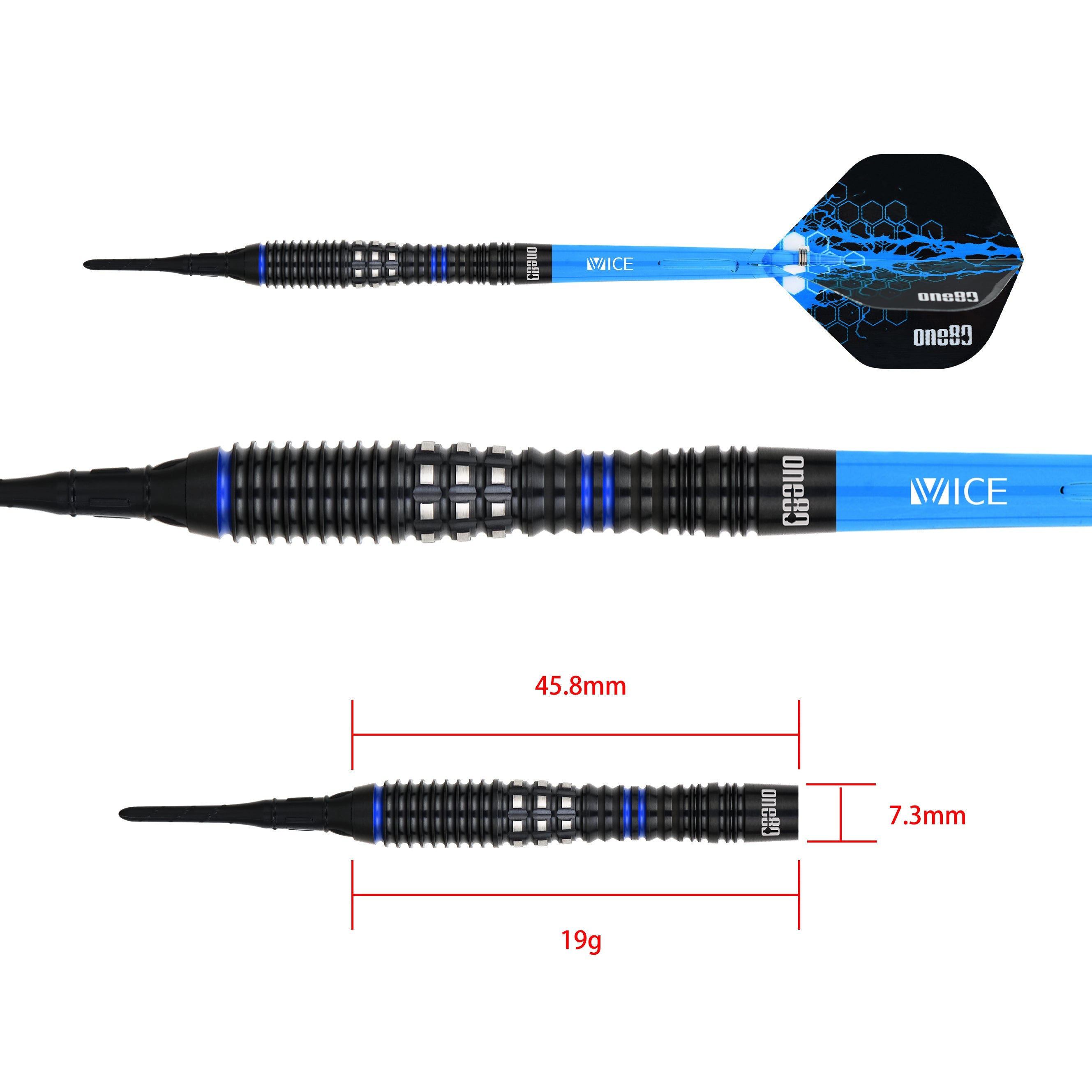 ONE80 Darren Johnson 19g ソフトダーツ ONE80 Darren Johnson 19g ソフトダーツ - メルカリ