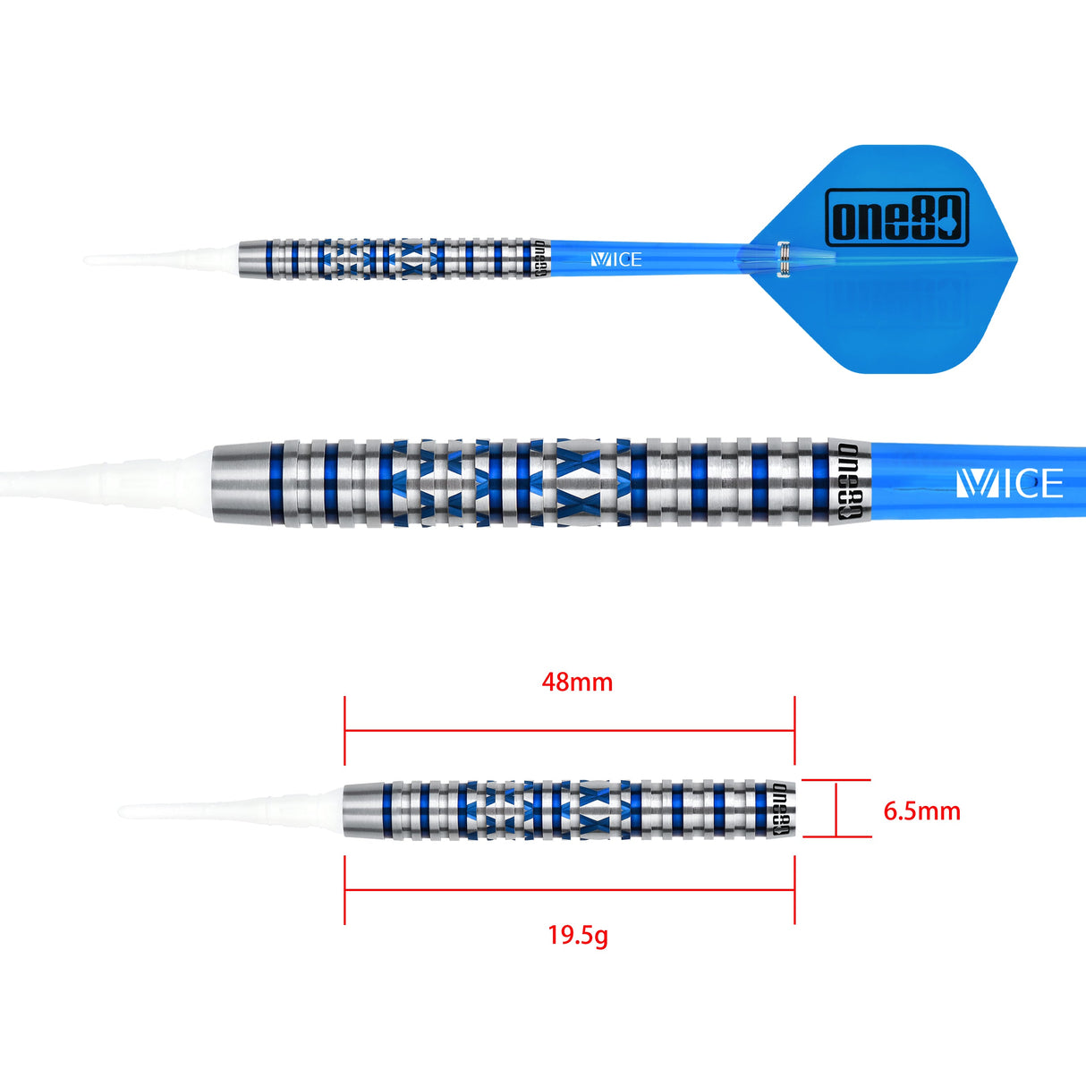 One80 Alex Reyes 19,5g Softdart