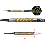 ONE80 Paul Krohne Signature Dart Softtip 18g