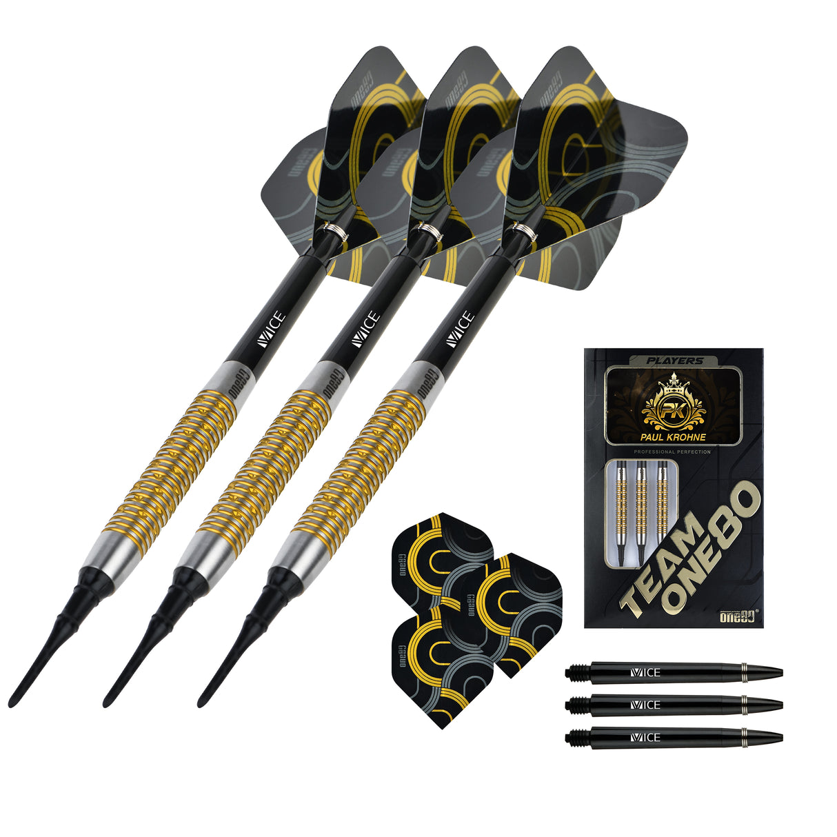 ONE80 Paul Krohne Signature Dart Softtip 18g