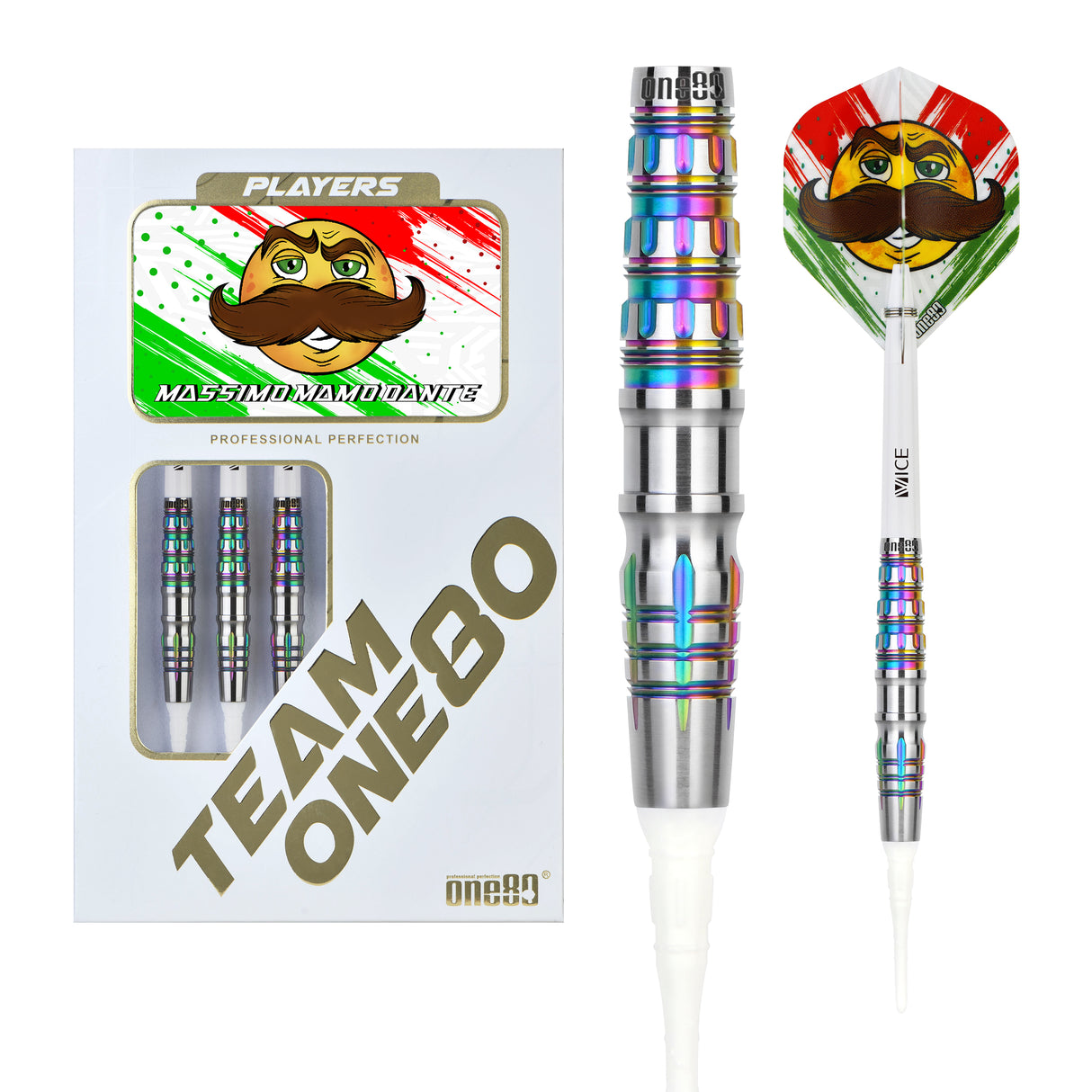 ONE80 Mamo Massimo Signature Dart Softtip 19g