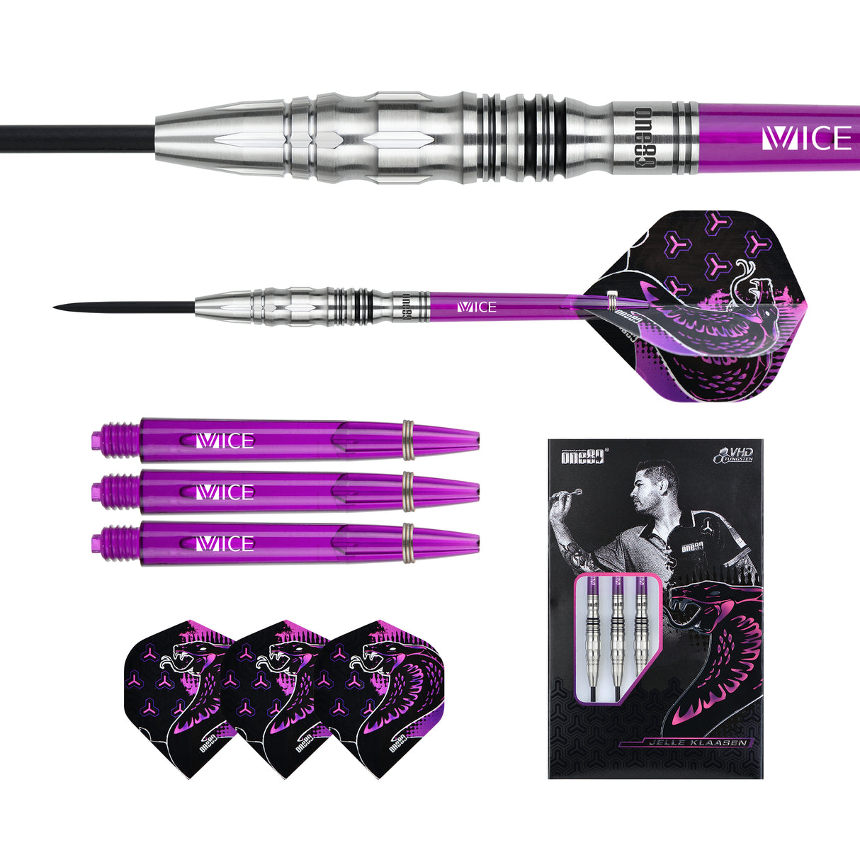 One80 Jelle Klaasen V2 VHD Steeldarts