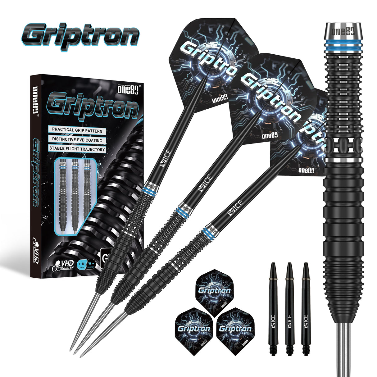 One80 Griptron GT2 Steeltip