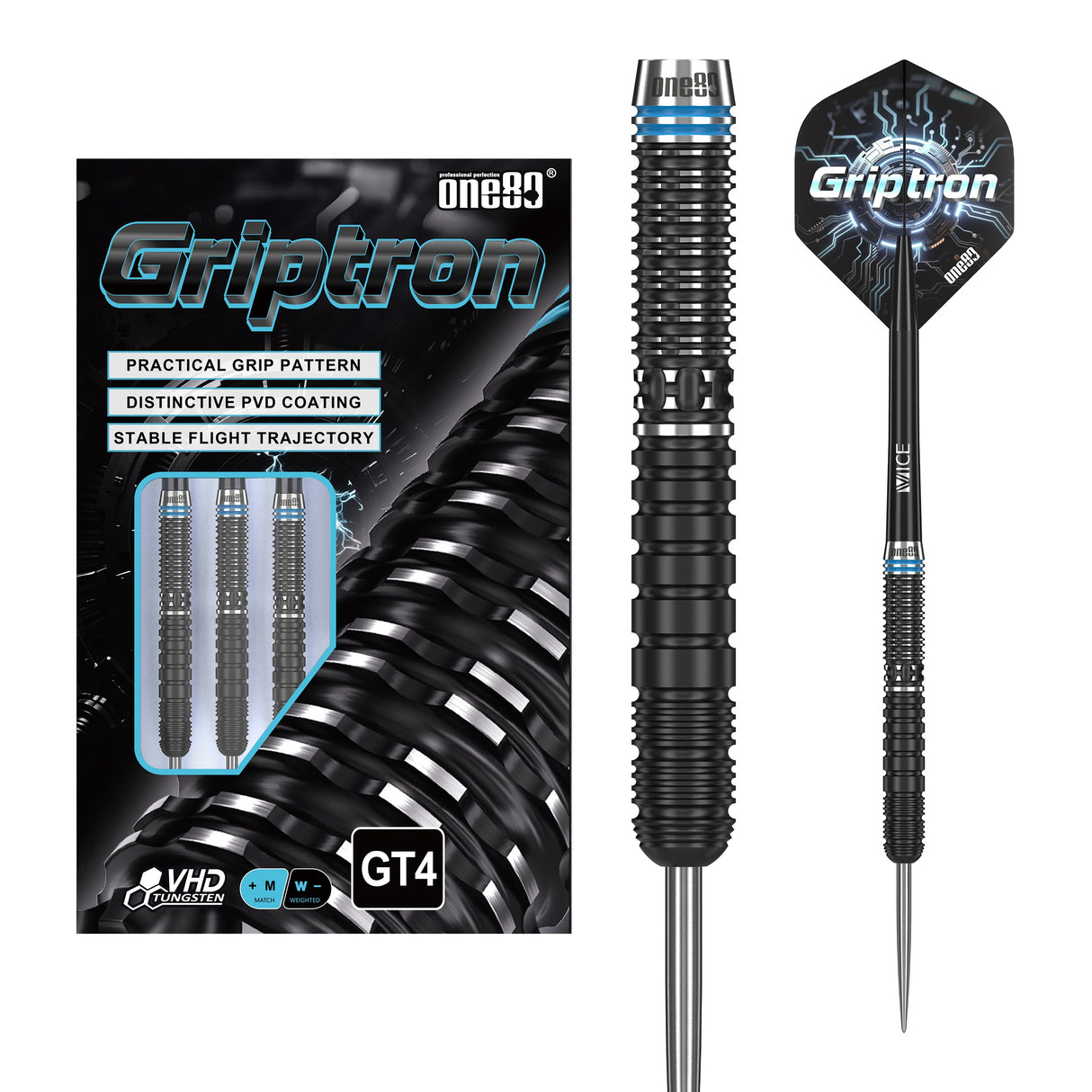 One80 Griptron GT4 Steeltip