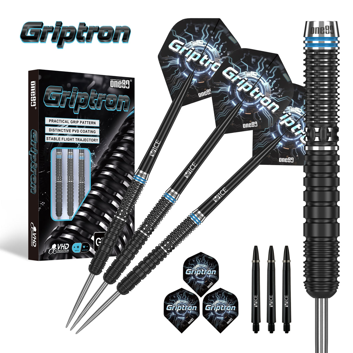 One80 Griptron GT4 Steeltip