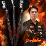 One80 Terry Tan Signature Dart Black Red Softtip 20g