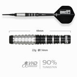 One80 Terry Tan Signature Dart Softtip 22g