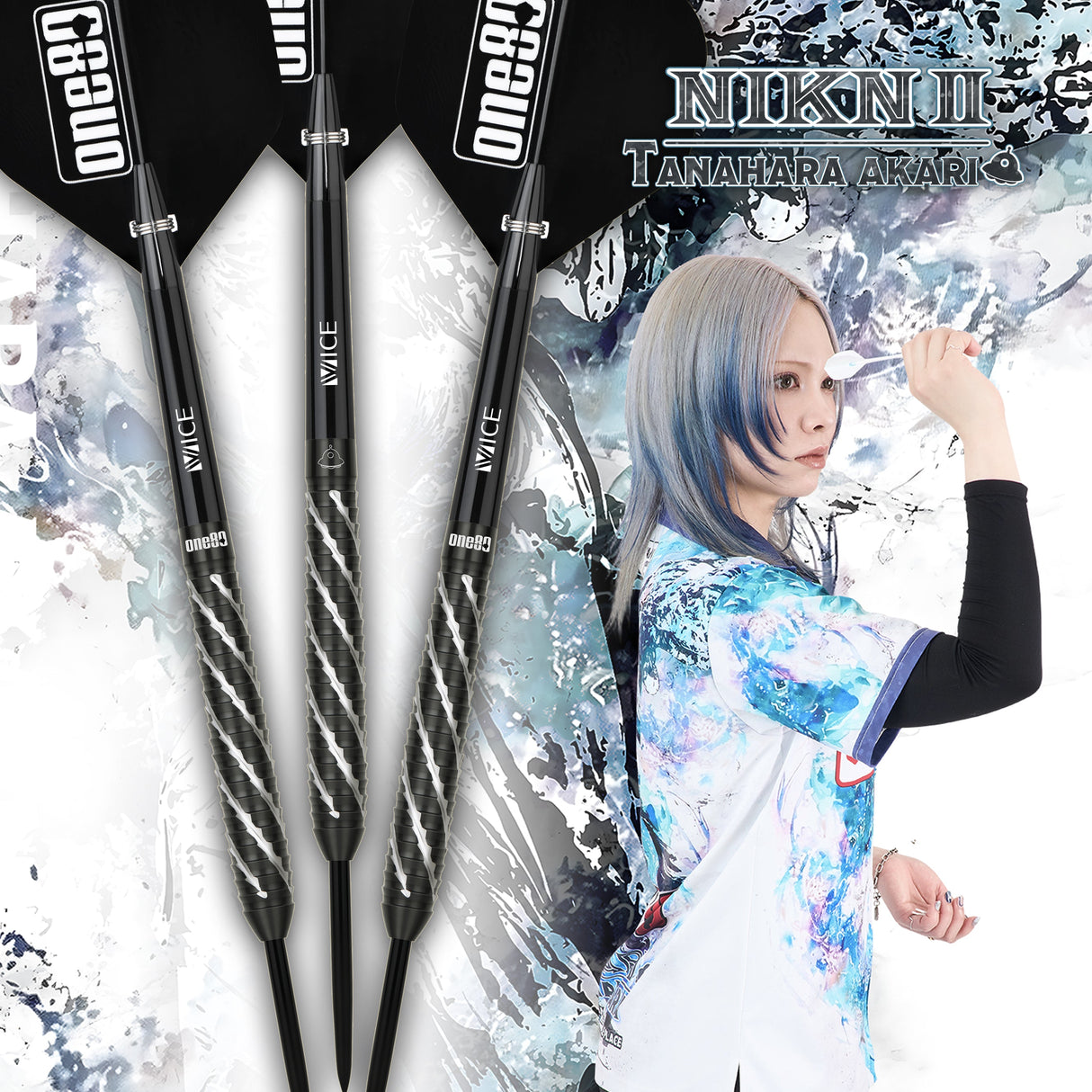 One80 Akari Tanahara Signature Dart V2 Steeltip 23g