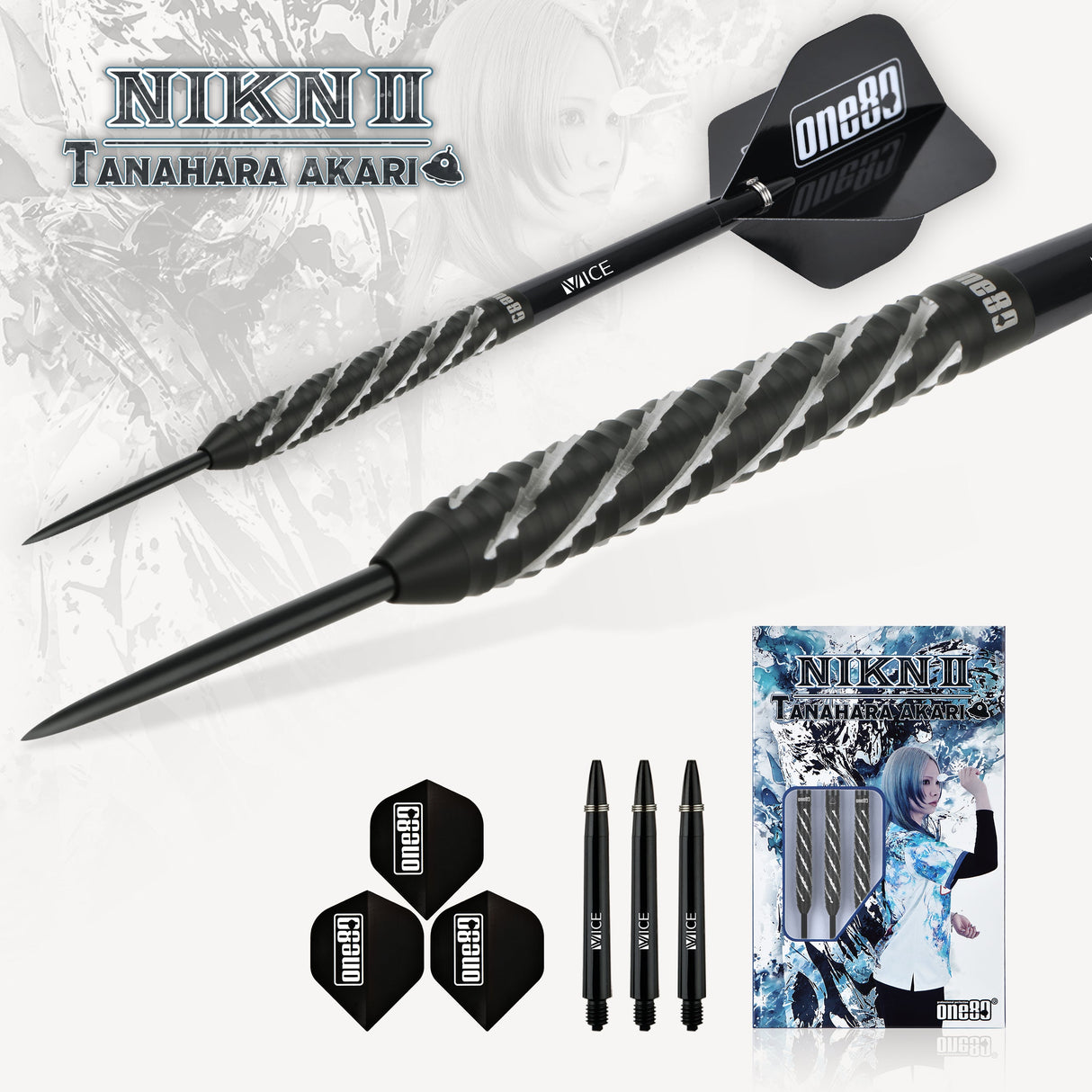 One80 Akari Tanahara Signature Dart V2 Steeltip 23g
