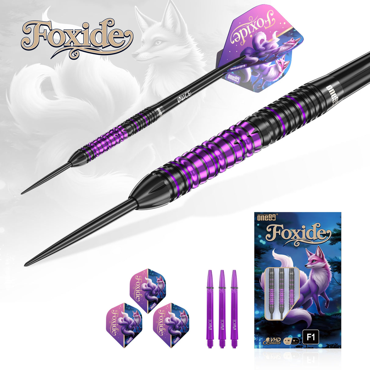 One80 Foxide F1 Steeltip