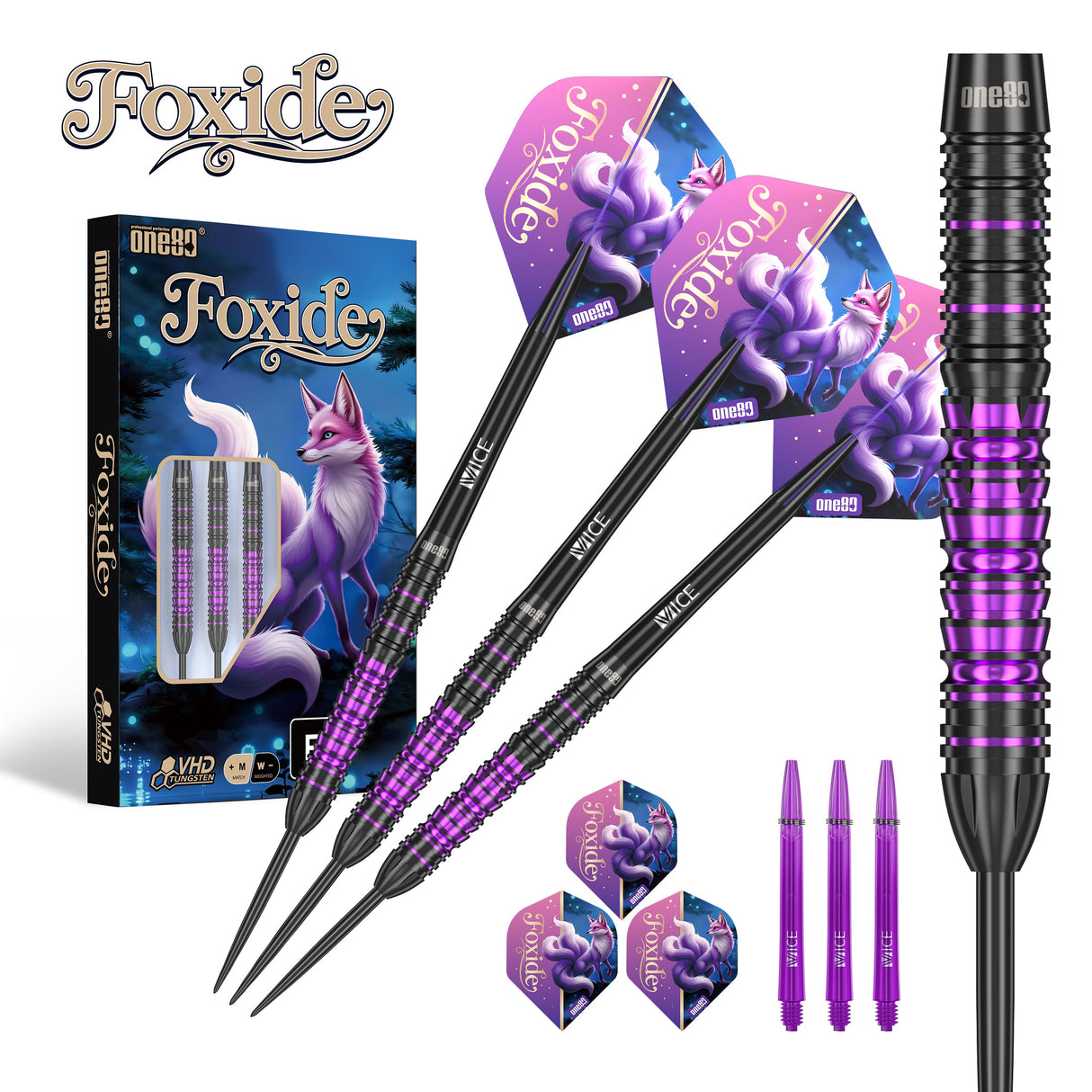 One80 Foxide F1 Steeltip