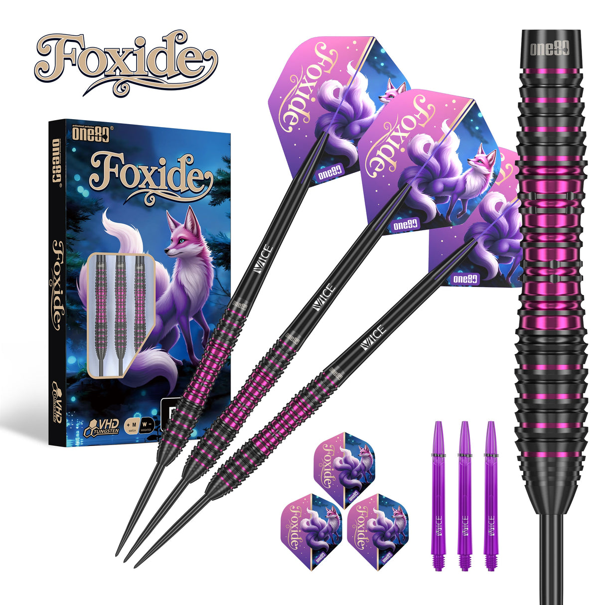 One80 Foxide F3 Steeltip