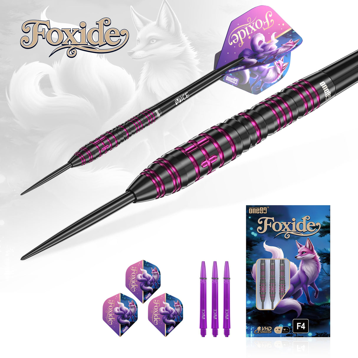 One80 Foxide F4 Steeltip