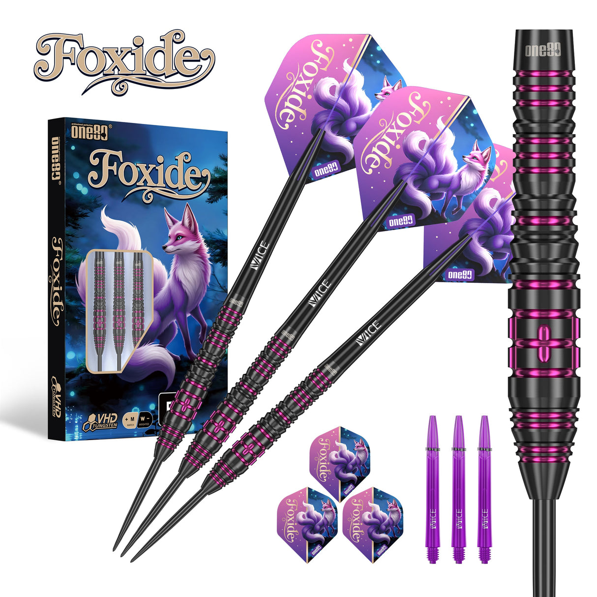 One80 Foxide F4 Steeltip
