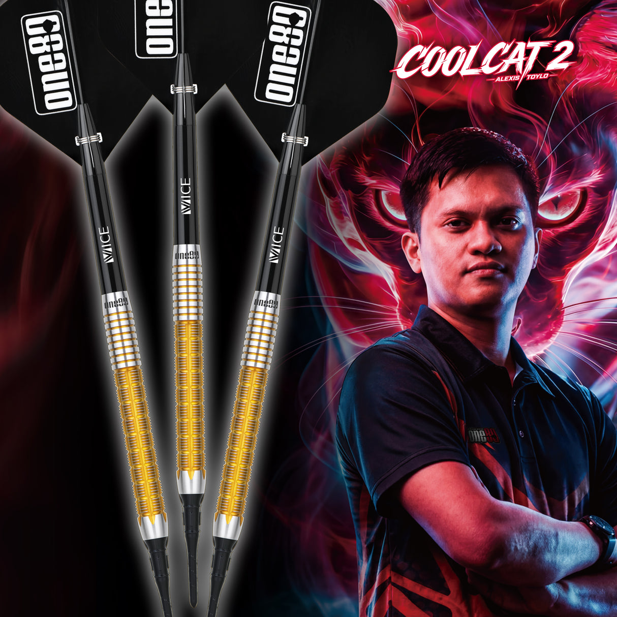 One80 Alexis Toylo Coolcat II Softip 21g