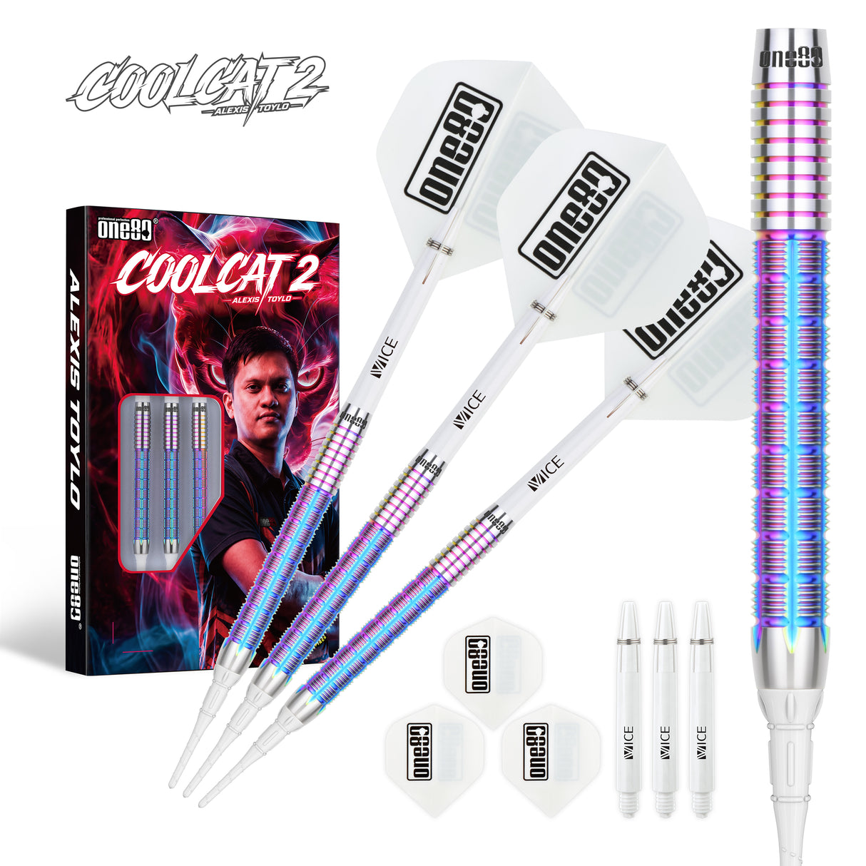 One80 Alexis Toylo Coolcat II Softip 22g