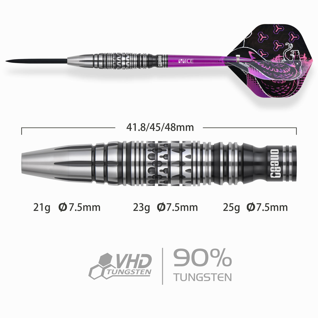 One80 Jelle Klaasen V3 Steeltip