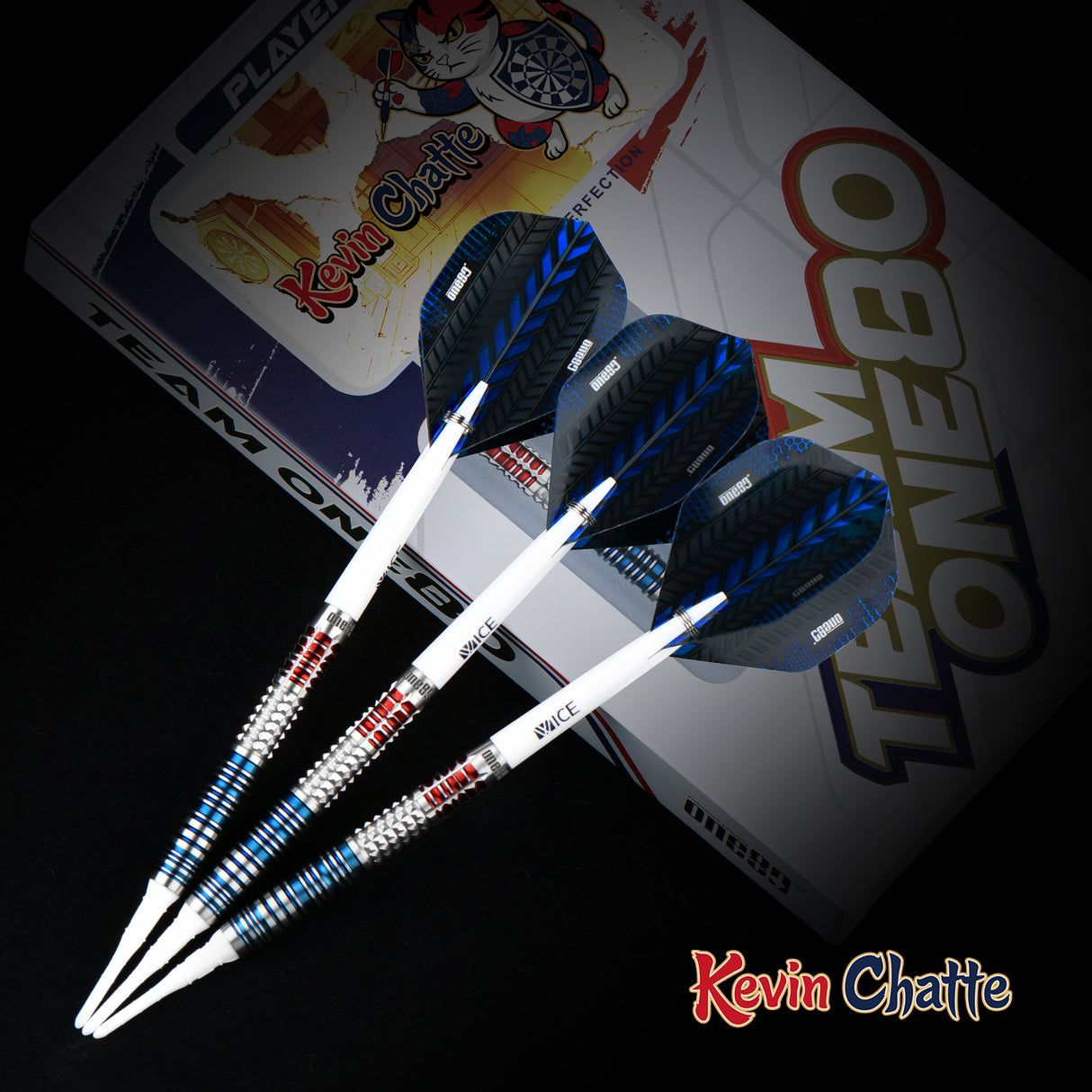 One80 Kevin Chatte Signature Dart Softip 18g