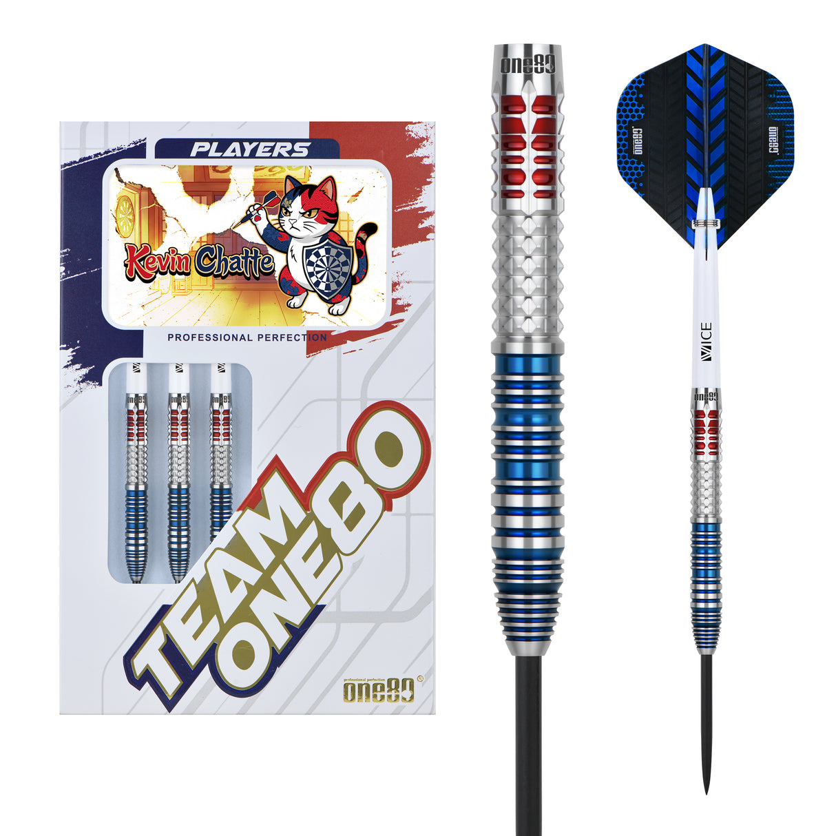 One80 Kevin Chatte Signature Dart Steeltip 22g