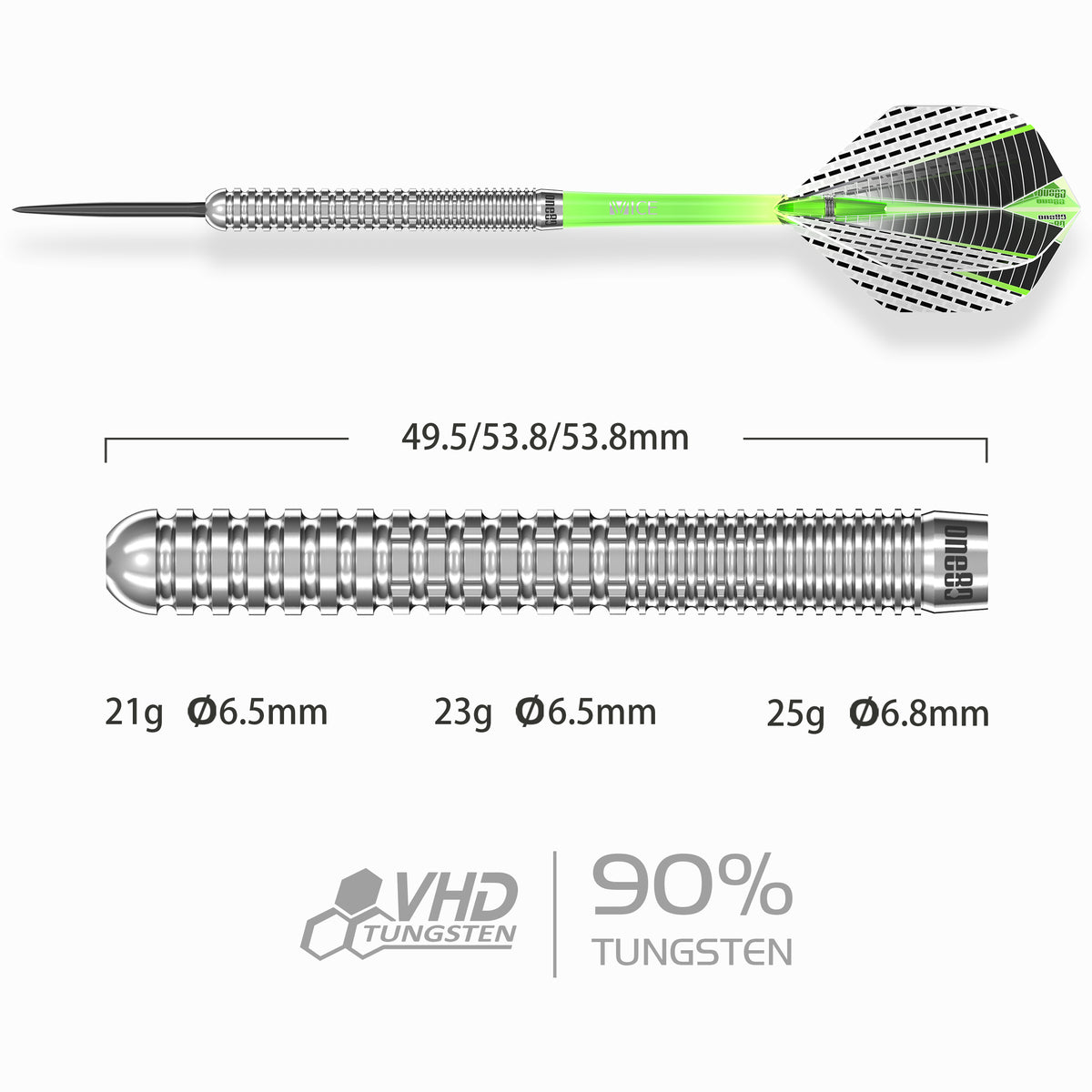 One80 Strike X SX01 Steeltip