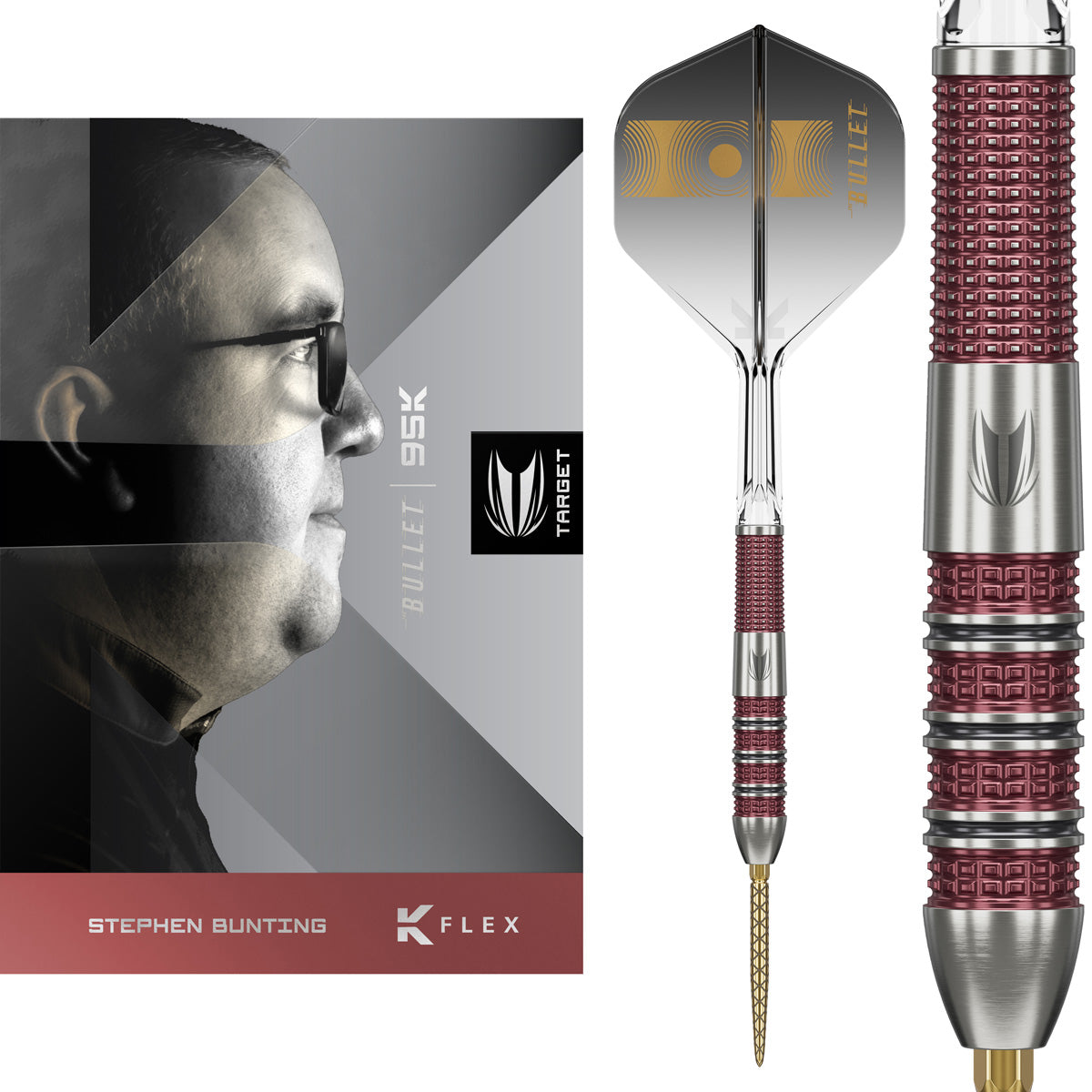 Target Stephen Bunting 95K 95% Swiss Steel Tip 22g