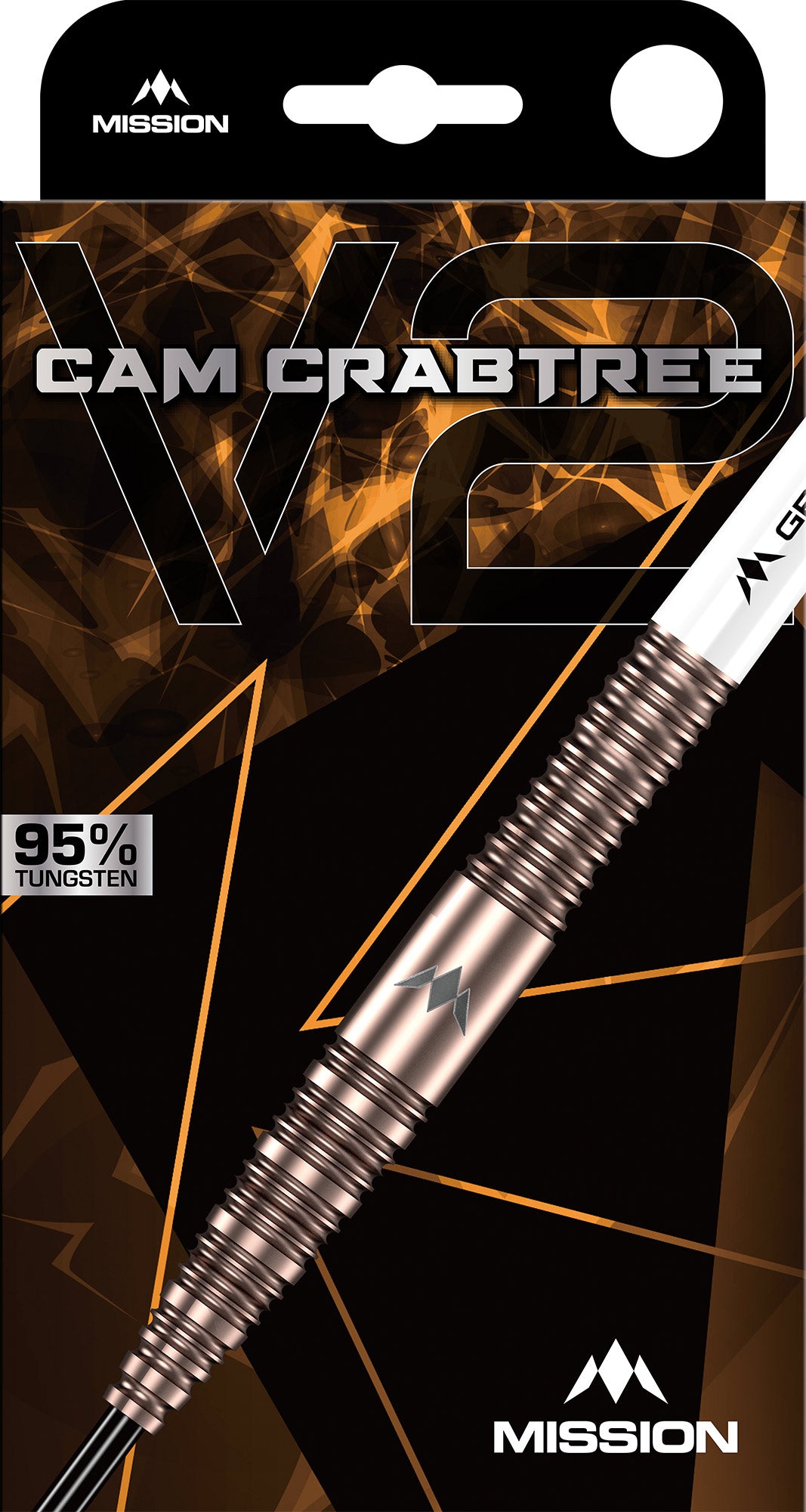 Mission Cam Crabtree Darts - Steel Tip - 95% Tungsten - V2