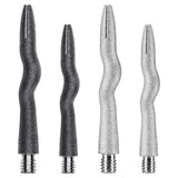 Caliburn Aluminium Curly Shafts Sandgestrahlt