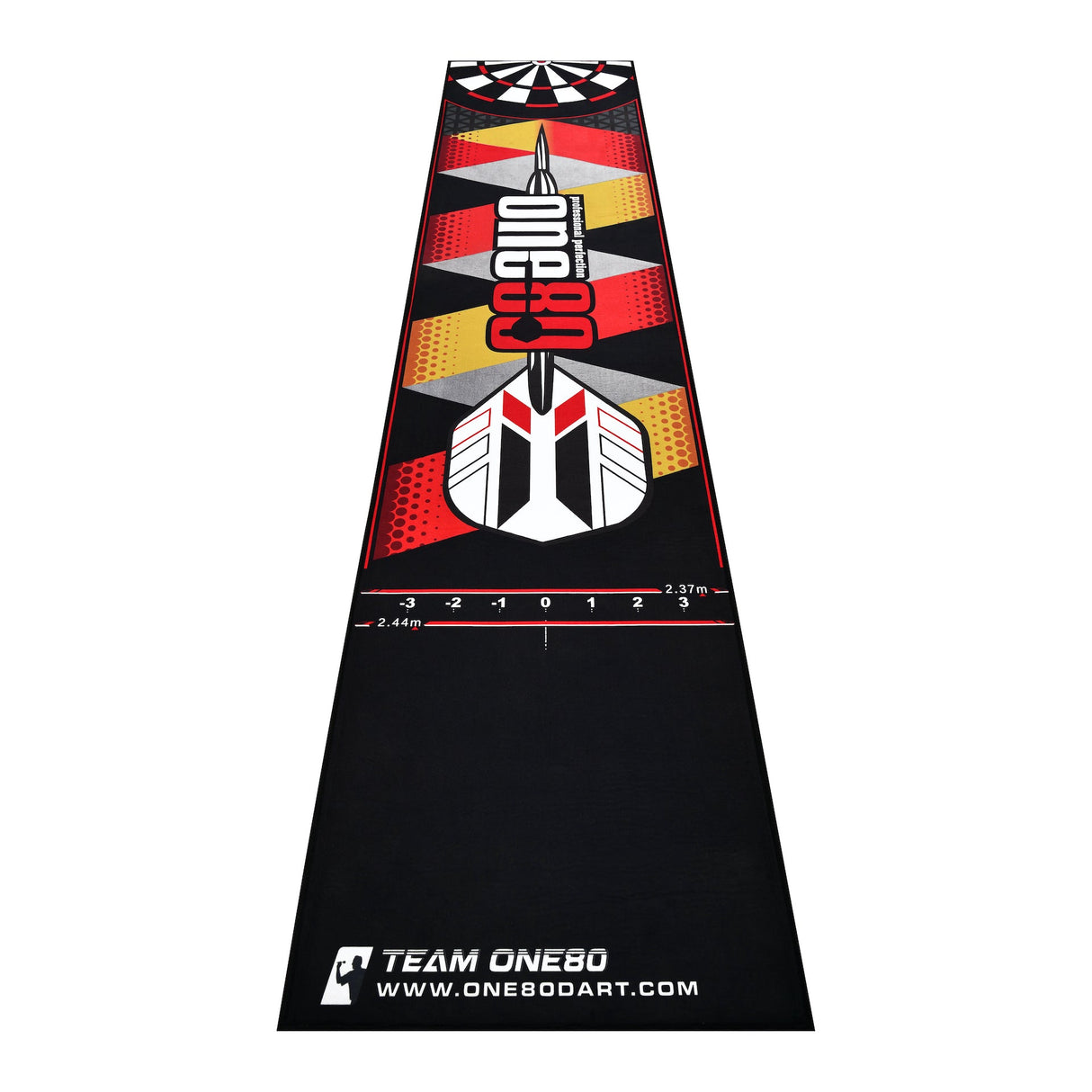 One80 LOGO  Poly Dart Mat (incl. Oche Tape)