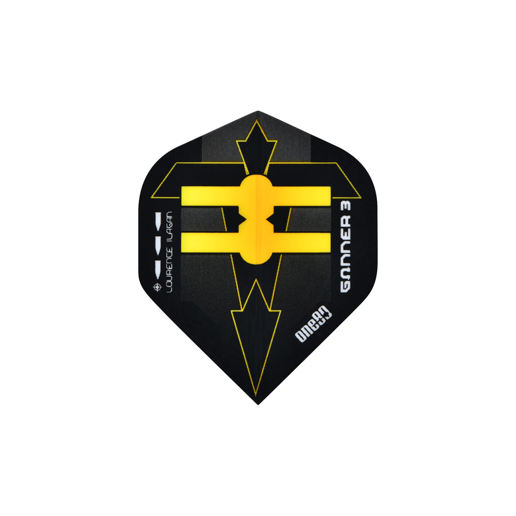 ONE80 Gunner III Softtip 20g Black/Rose Gold – Cubedarts