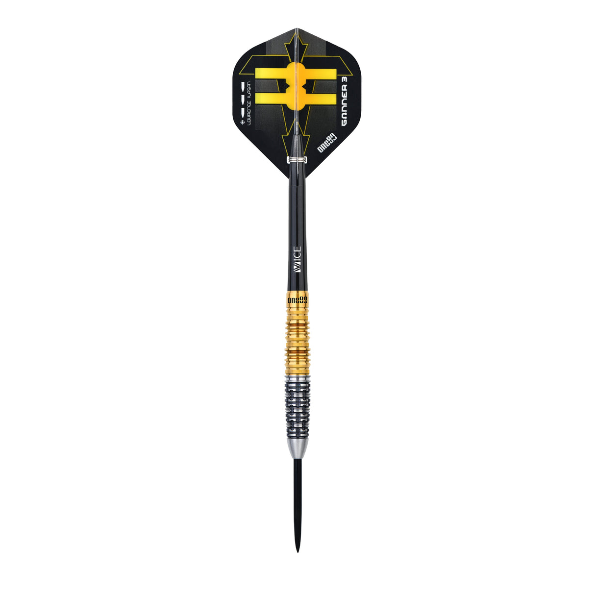 ONE80 Gunner III Steeltip Black/Gold