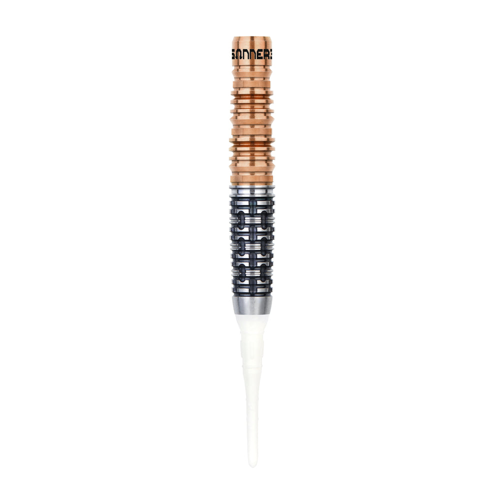 ONE80 Gunner III Softtip 20g Black/Rose Gold – Cubedarts