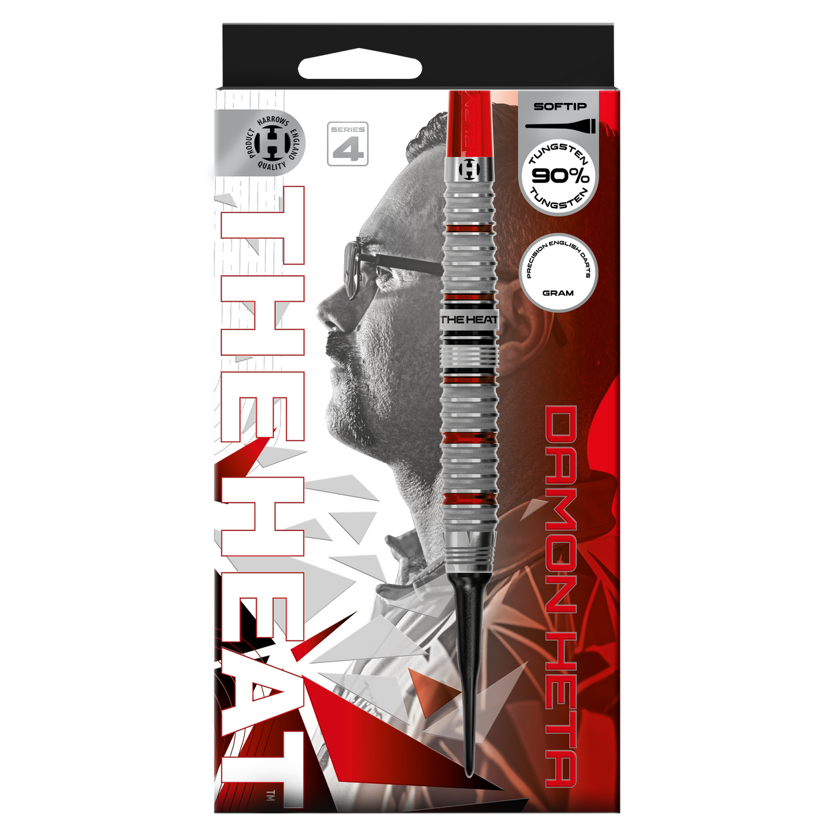 Harrows Damon Heta Series 4 Softdarts 90% Tungsten