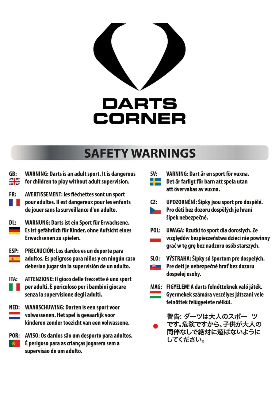 Caliburn Spiro Darts S1 - Steel Tip - 90% Tungsten