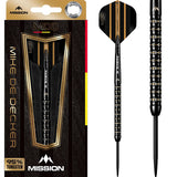 Mission Mike de Decker Black Gold PVD 95% - Steeldarts