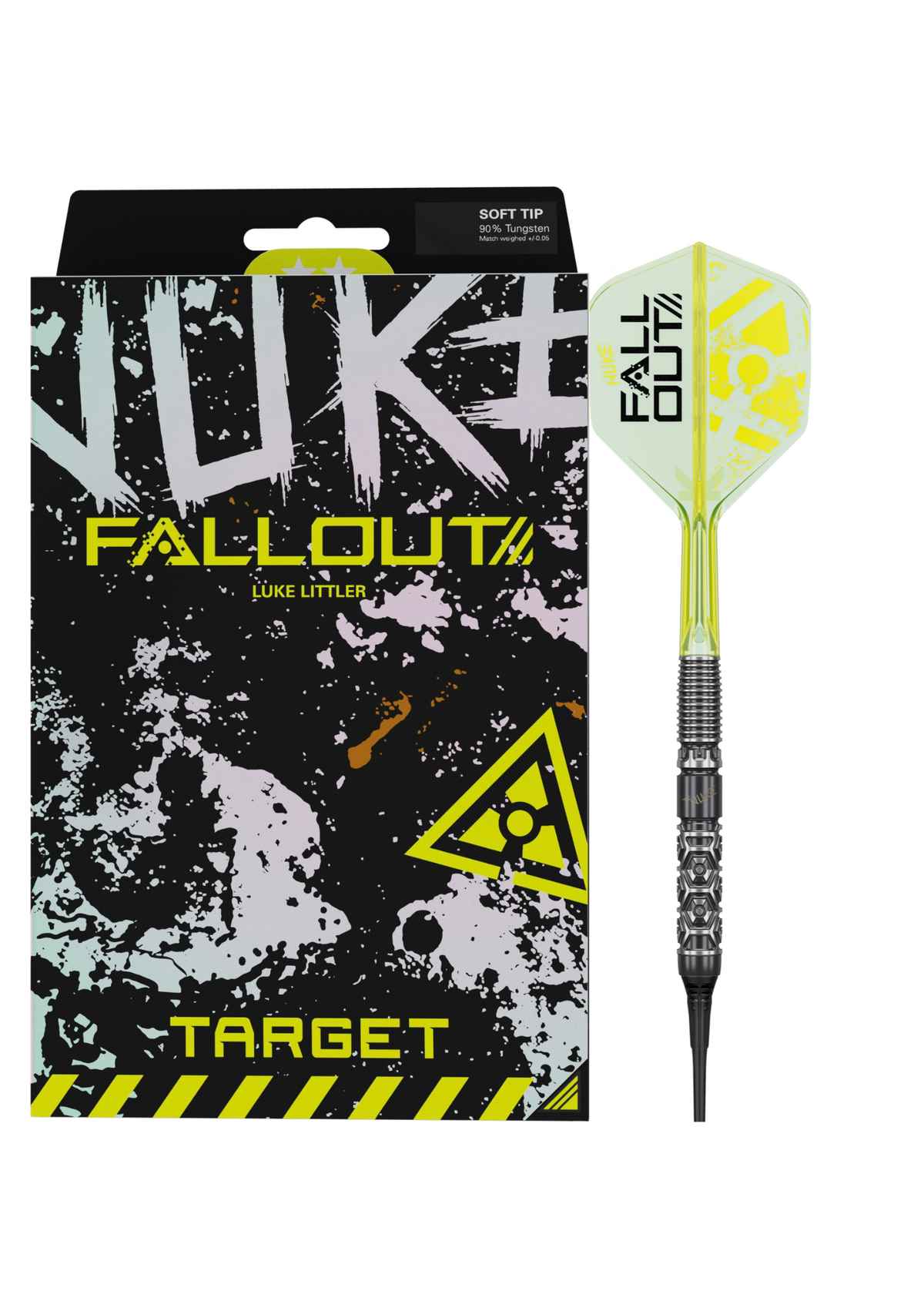 Target Luke Littler Nuke Fallout 19g 90% Softtip
