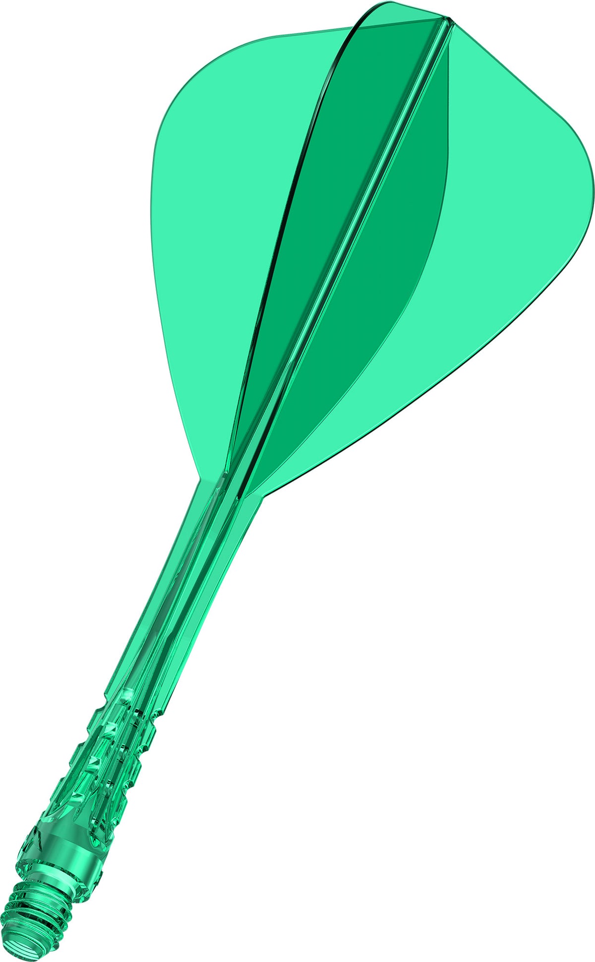 Mission Force 90 Vortex Flight & Shaft System Kite Clear Green