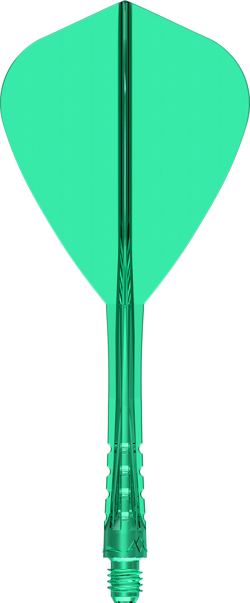 Mission Force 90 Vortex Flight & Shaft System Kite Clear Green