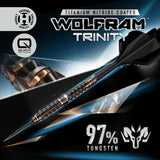 Harrows Wolfram Trinity 97% Quick Point  - Steeldart