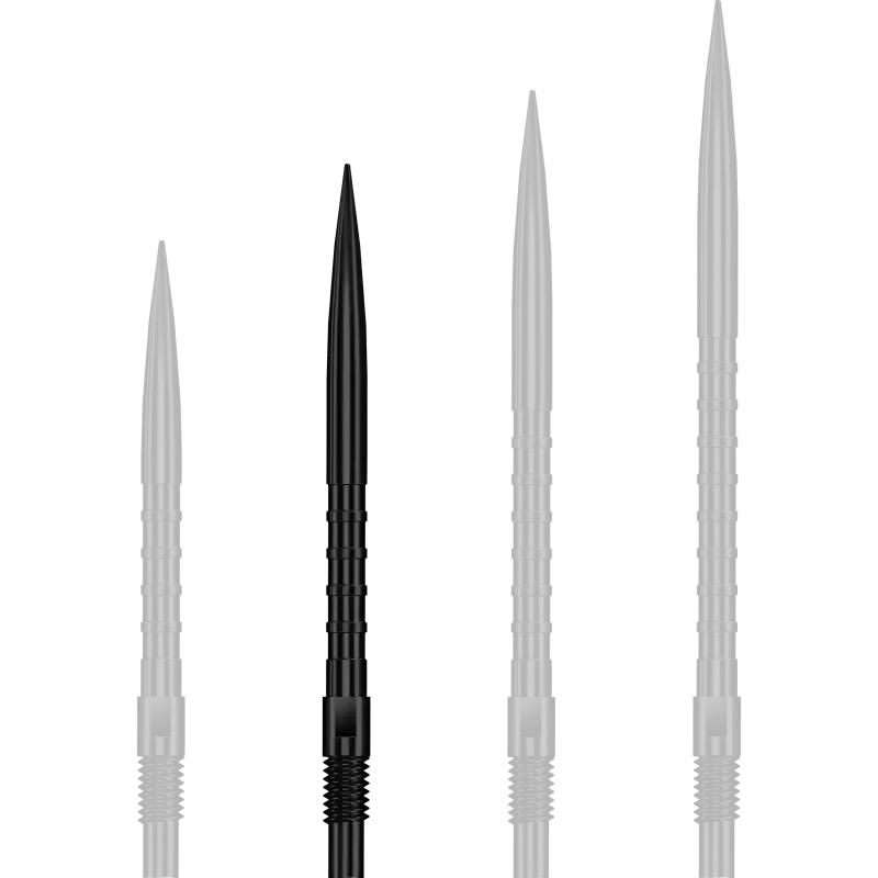 Harrows Quick Point - HM Grip - Schwarz