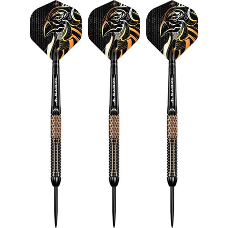 Mission Horus Darts 97.5% Tungsten - Black & Bronze Electro