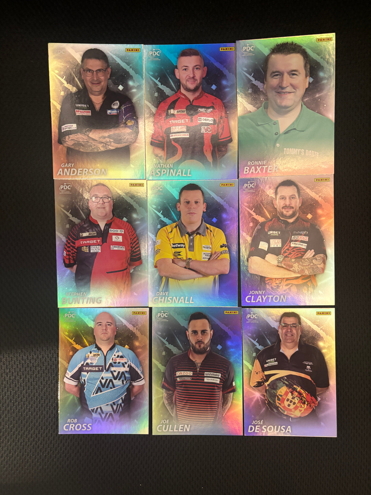 PDC Panini Premier League Edition Base Cards