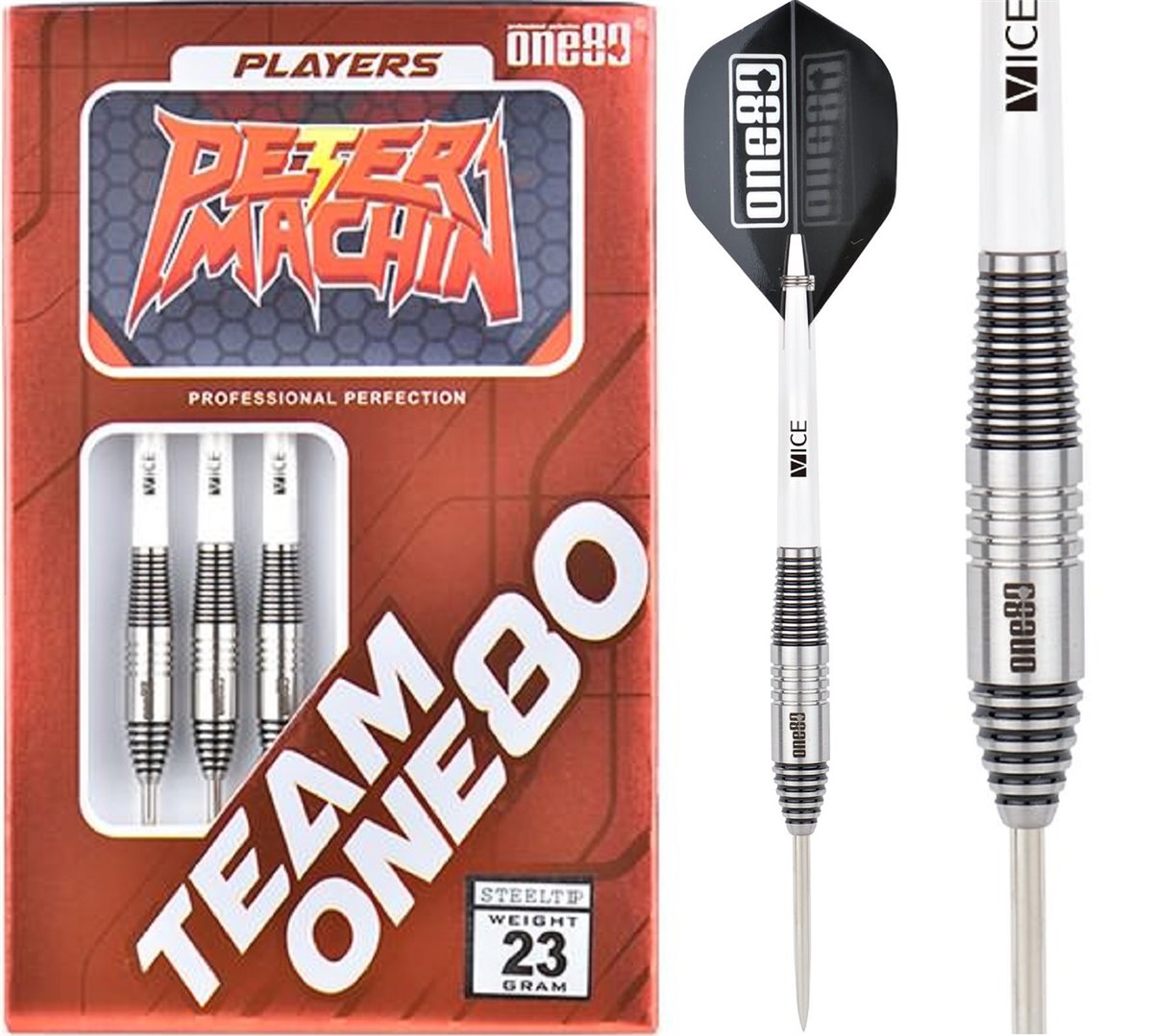 One80 Peter Machin SIGNATURE Steeldarts 23 g