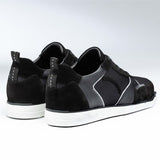 Triple20 Dartschuhe Textil Leder Schwarz Weiß