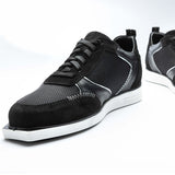 Triple20 Dartschuhe Textil Leder Schwarz Weiß