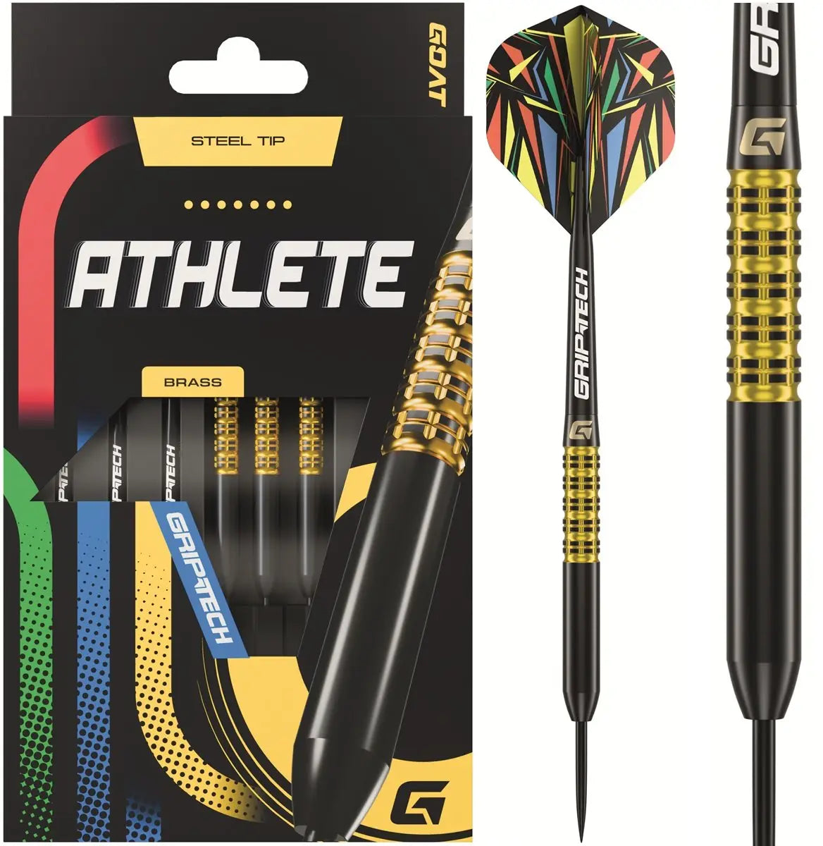 Goat Athlete  Brass Steel Tip Gelb 12g