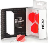 Red Dragon Nitro Flite System White Red - Dart Flights