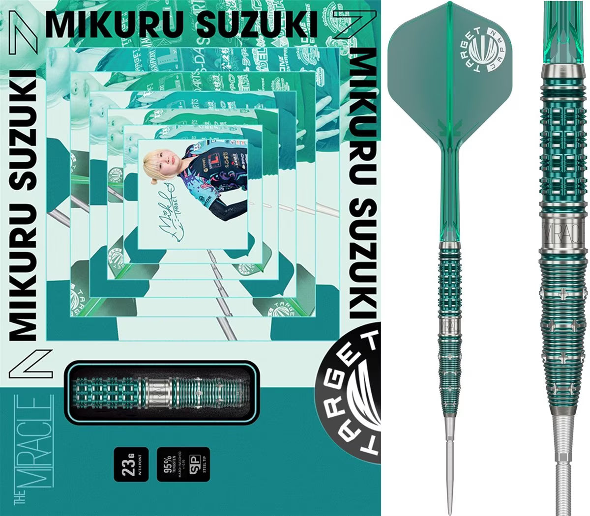 Target Japan Mikuru Suzuki Gen7 Swiss Point Steeldarts